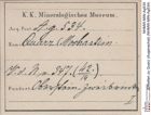 Etiketten zu Quarz (Augenachat) (NHMW-MIN-Ag534)